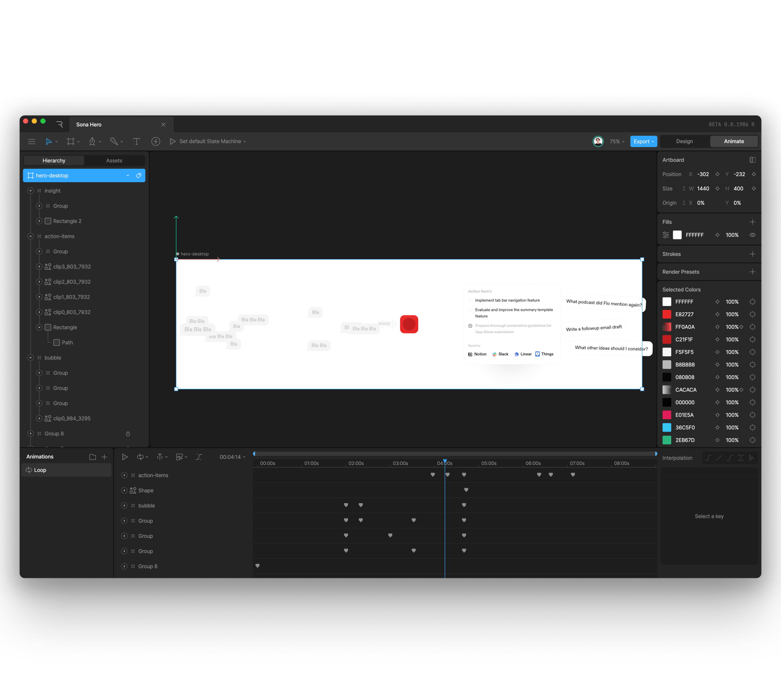 Sona hero animation breakdown